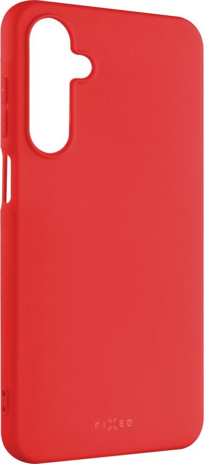 Zadní pogumovaný kryt FIXED Story pro Samsung Galaxy A16 4G/5G, červený
