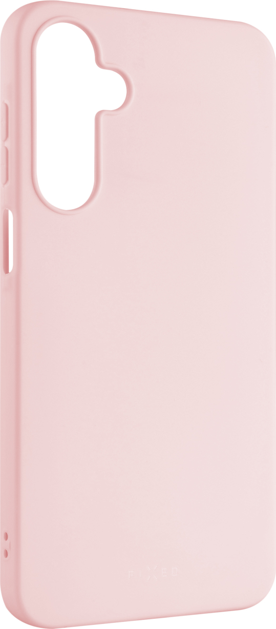 Zadní pogumovaný kryt FIXED Story pro Samsung Galaxy A16 4G/5G, růžový