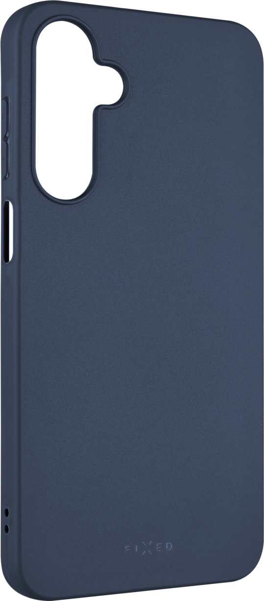 Zadní pogumovaný kryt FIXED Story pro Samsung Galaxy A16 4G/5G, modrý