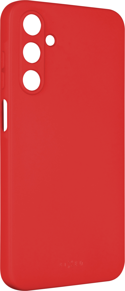 Zadní pogumovaný kryt FIXED Story pro Samsung Galaxy A25 5G, červený