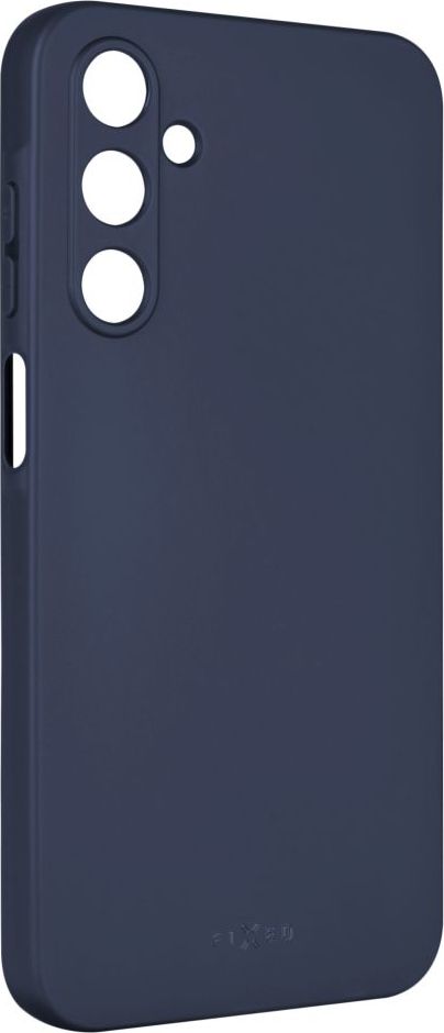 Zadní pogumovaný kryt FIXED Story pro Samsung Galaxy A25 5G, modrý