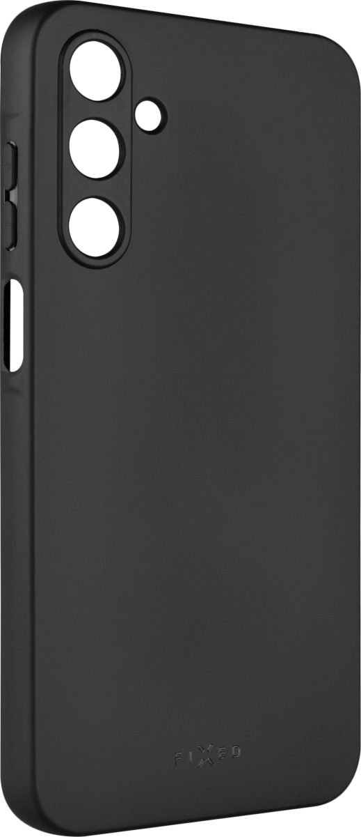 Zadní pogumovaný kryt FIXED Story pro Samsung Galaxy A25 5G, černý
