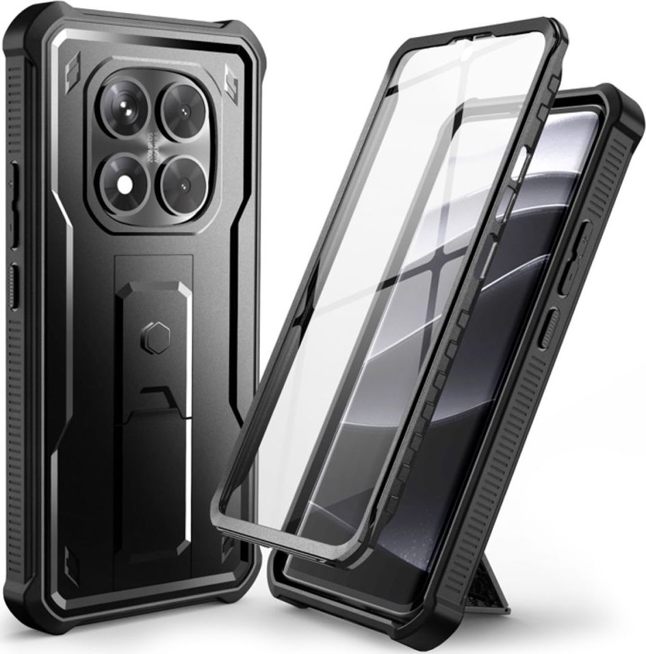 TECH-PROTECT KEVLAR PRO XIAOMI REDMI NOTE 14 PRO 5G / POCO X7 5G BLACK
