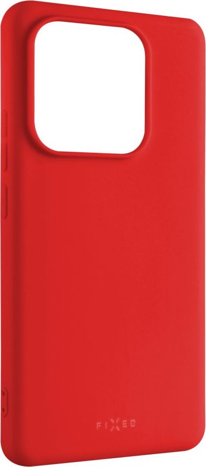 Zadní pogumovaný kryt FIXED Story pro Xiaomi Redmi Note 14 5G, červený