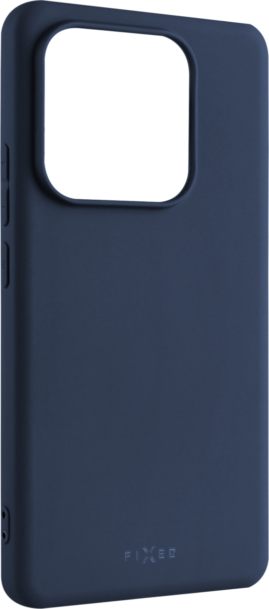 Zadní pogumovaný kryt FIXED Story pro Xiaomi Redmi Note 14 5G, modrý