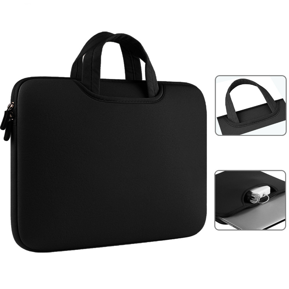 Clearo Bag neoprenová taška pro MacBook a ultrabooky do 12" – černá