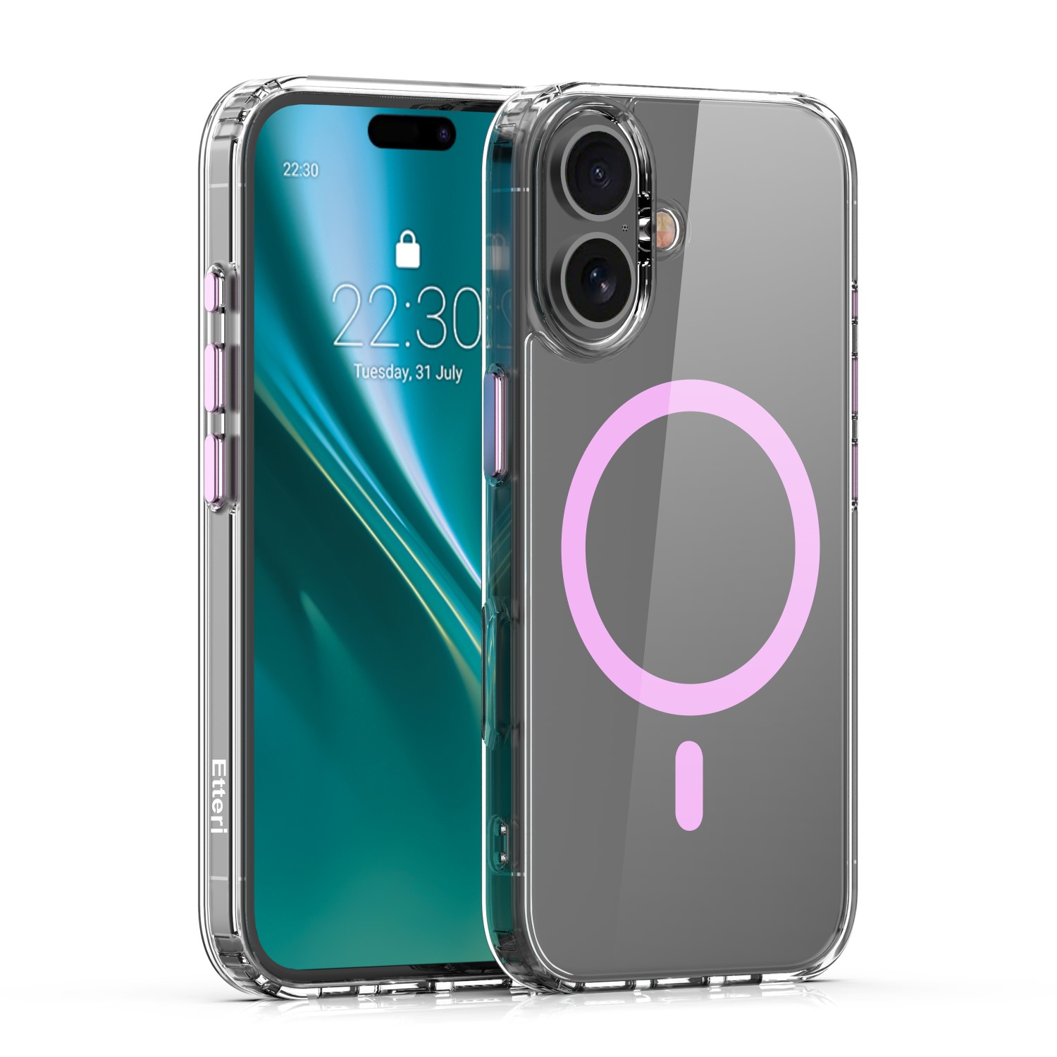 Pouzdro Etteri Color Mag pro iPhone 16 Plus 6,7