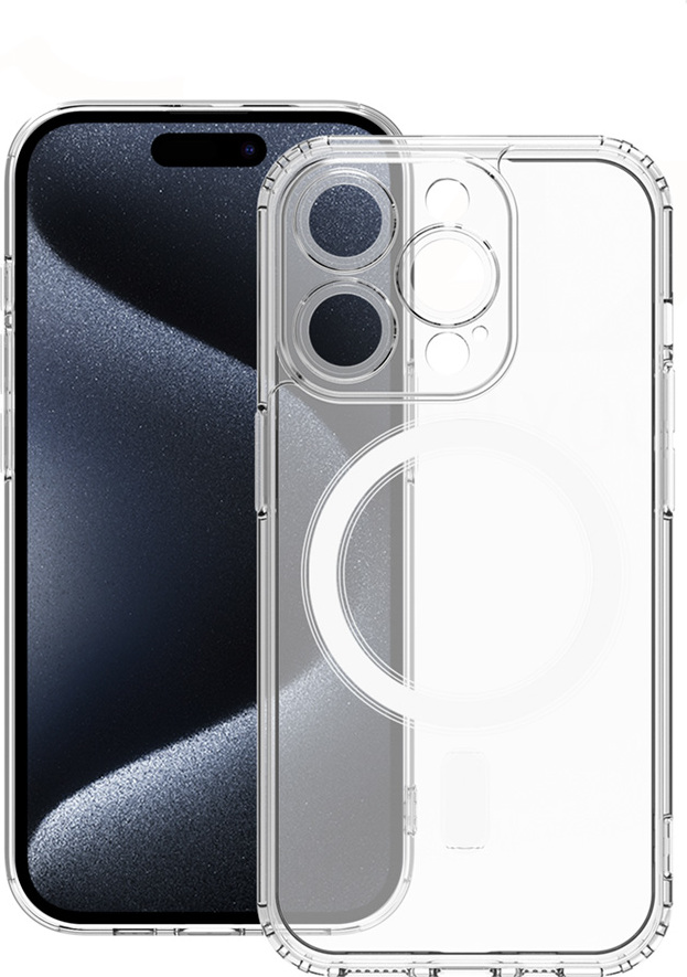 Vmax Akrylové pouzdro Anti-drop Mag pro iPhone 16 Plus 6,7