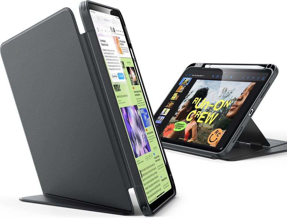 Levně ESR FLIP HYBRID IPAD 10.9” 10 / 2022 / 11” 11 / 2025-2025 BLACK
