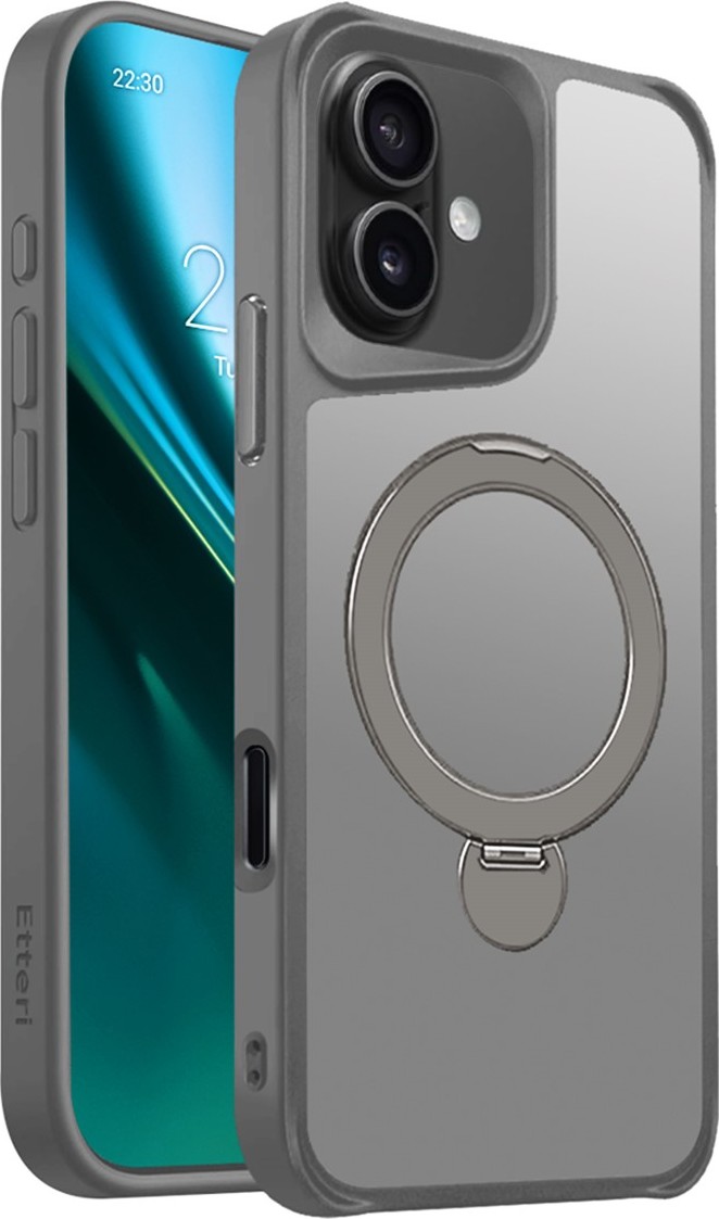 Pouzdro Etteri Matt Mag Ring pro iPhone 16 6,1