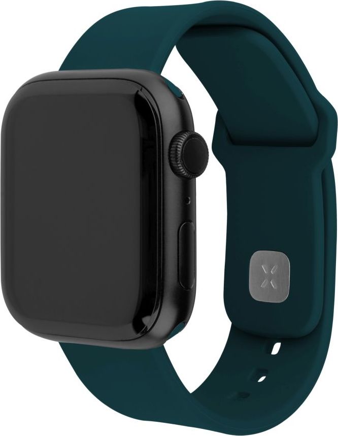 Set silikonových řemínků FIXED Silicone Sporty Strap pro Apple Watch 38/40/41mm, tmavě zelený