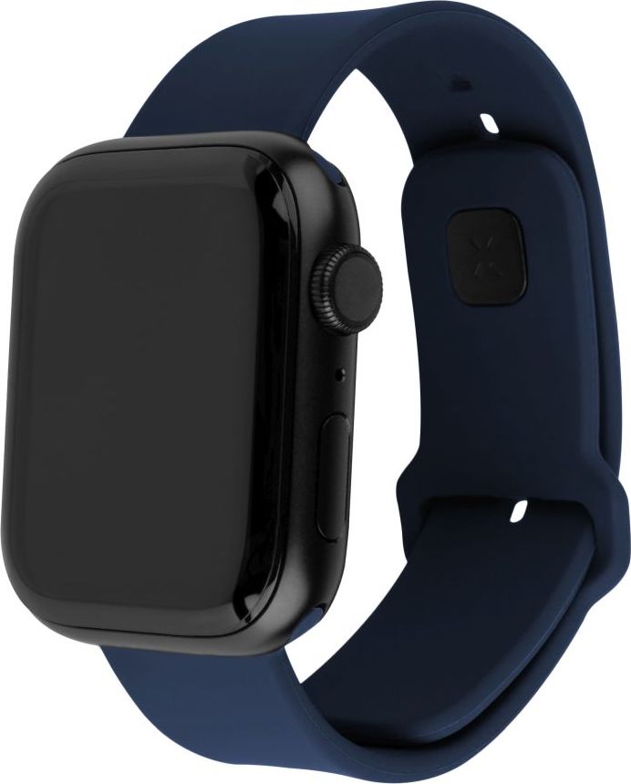 Set silikonových řemínků FIXED Silicone Sporty Strap pro Apple Watch 38/40/41mm, modrý