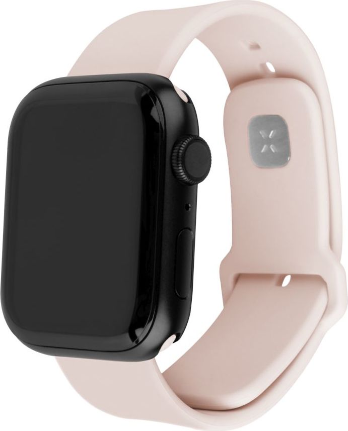 Set silikonových řemínků FIXED Silicone Sporty Strap pro Apple Watch 38/40/41mm, růžový