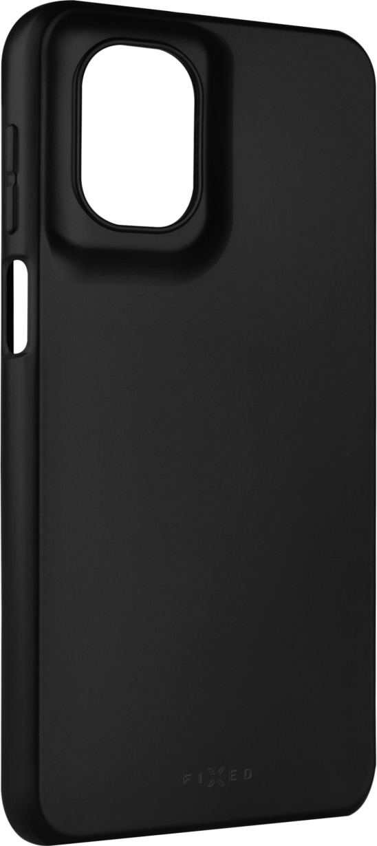 Zadní pogumovaný kryt FIXED Story pro Motorola Moto G55 5G, černý