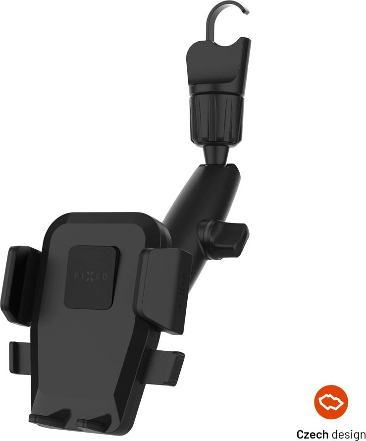 Univerzální držák do auta FIXED Iconiq Mirror s nohou na zpětné zrcátko, černý