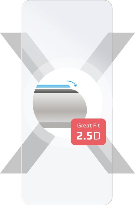 Ochranné tvrzené sklo FIXED pro Motorola Moto G32, čiré