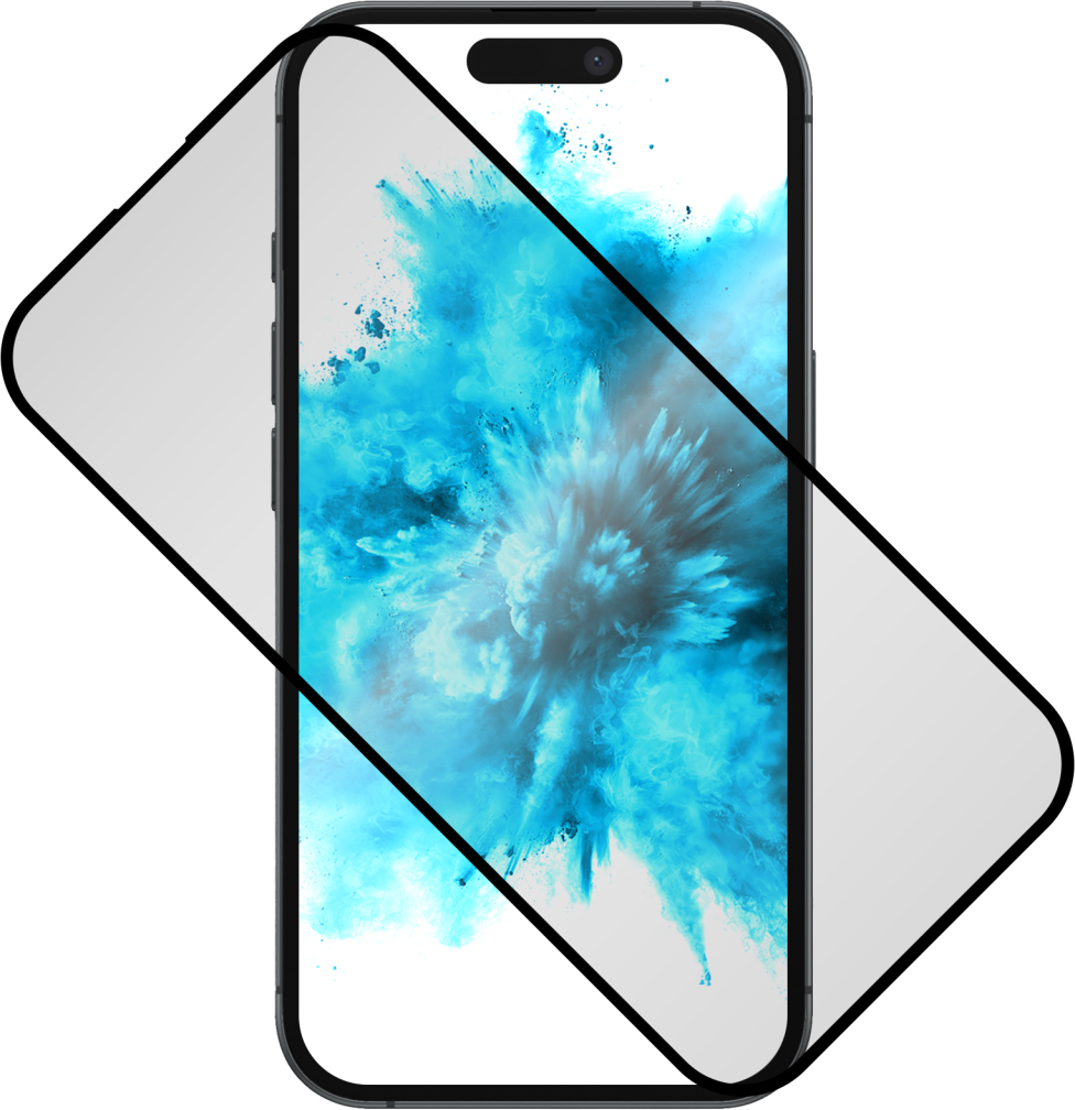 Ochranné tvrzené sklo FIXED Privacy Full-Cover pro Apple iPhone 16 Plus, lepení přes celý displej, černé