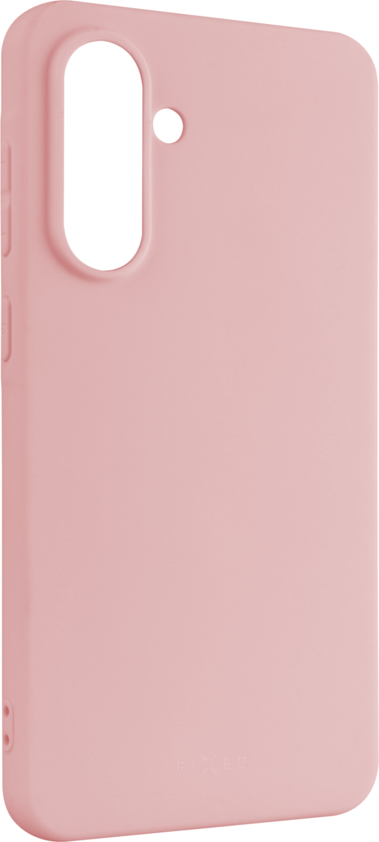Zadní pogumovaný kryt FIXED Story pro Samsung Galaxy A36 5G, růžový