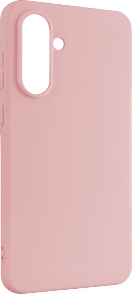 Zadní pogumovaný kryt FIXED Story pro Samsung Galaxy A36 5G, růžový