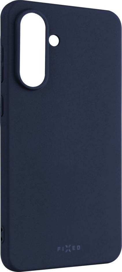 Zadní pogumovaný kryt FIXED Story pro Samsung Galaxy A36 5G, modrý