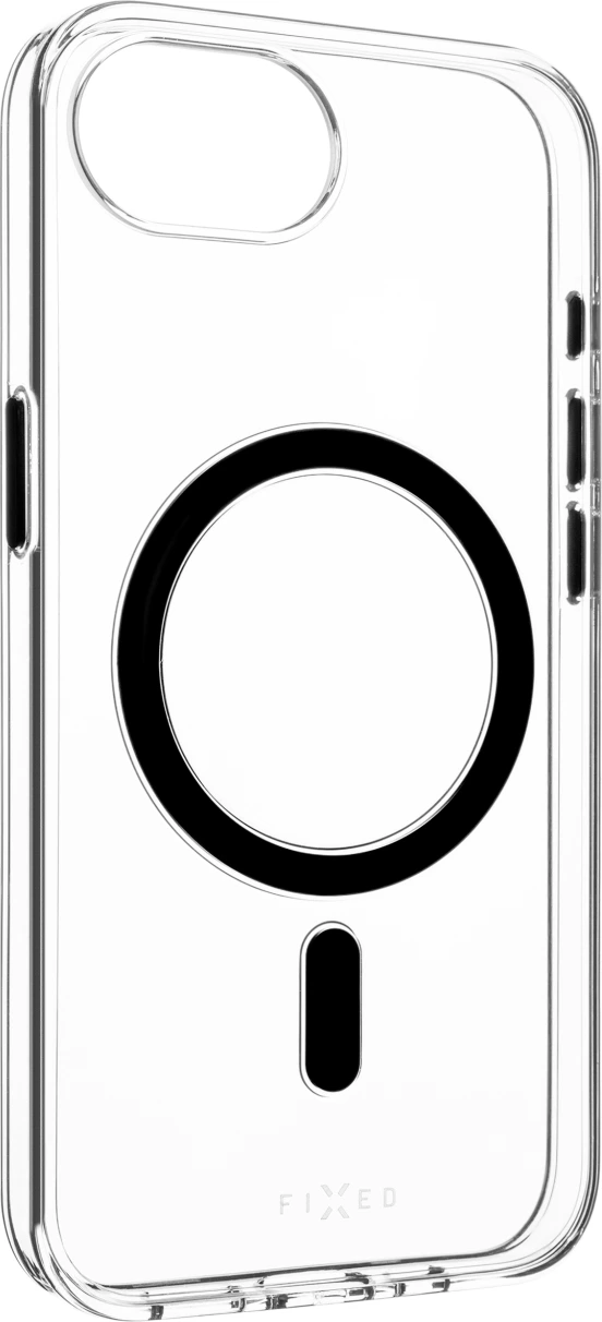 Zadní kryt FIXED MagPurity s podporou Magsafe pro Apple iPhone 17e/16e, čirý