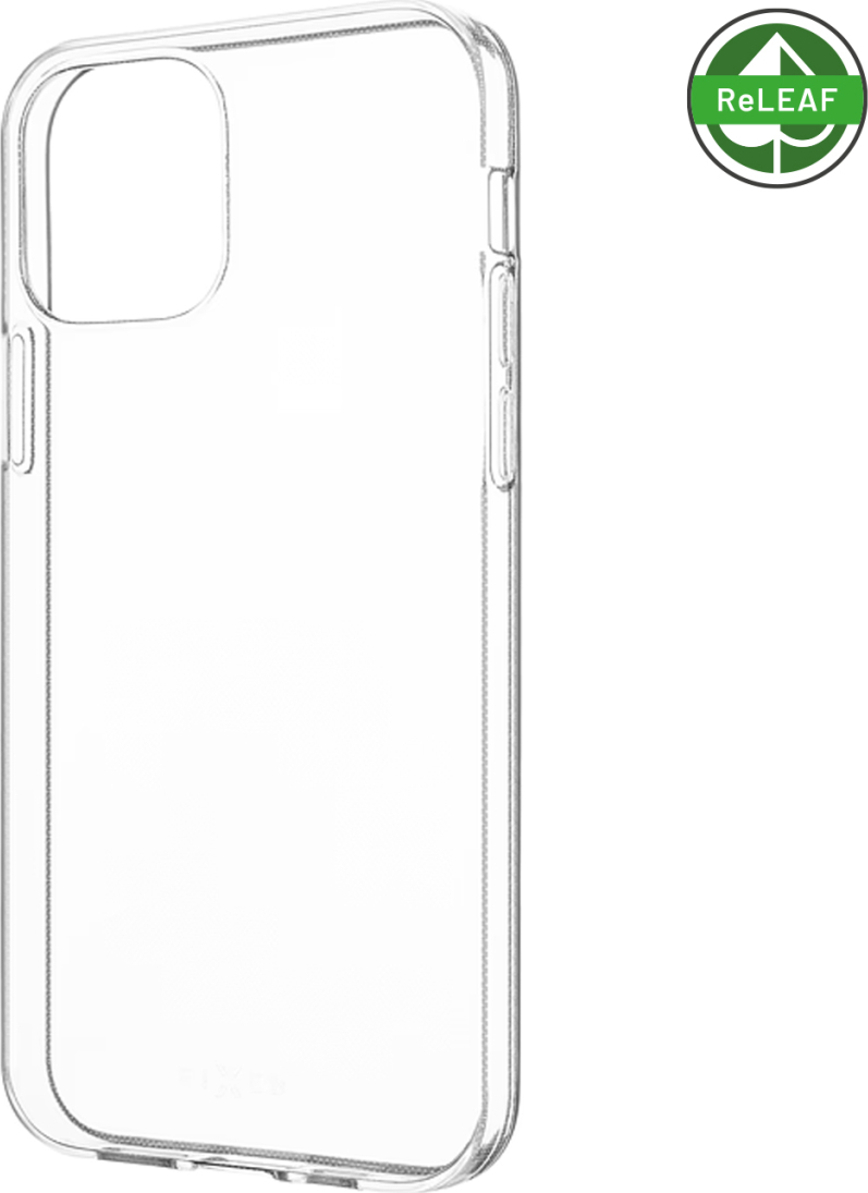 TPU gelový kryt FIXED ReStory AntiUV pro Apple iPhone 12/12 Pro, čirý