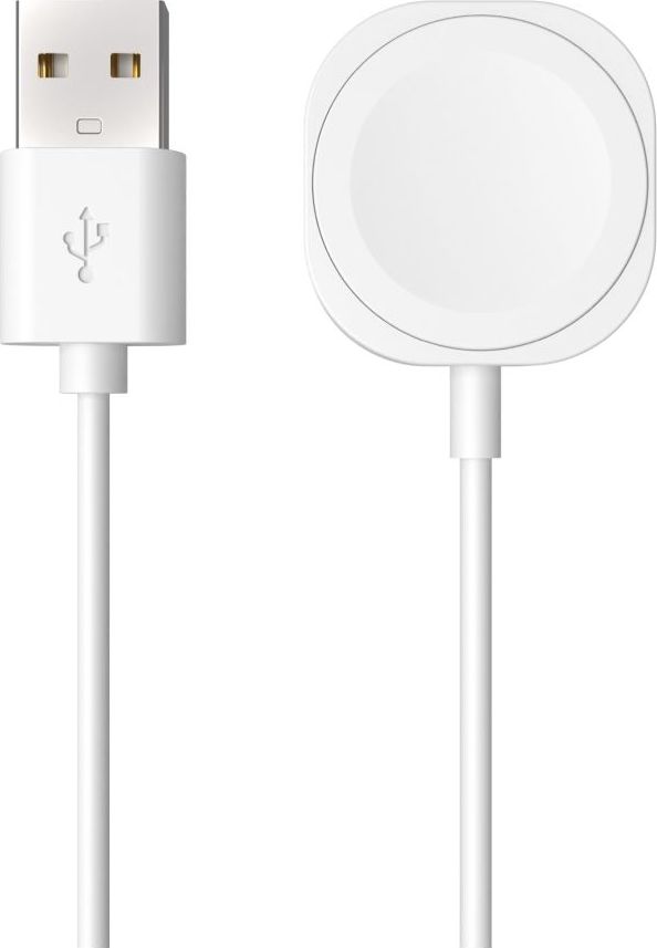 Nabíjecí USB-A kabel FIXED pro Apple Watch, bílý