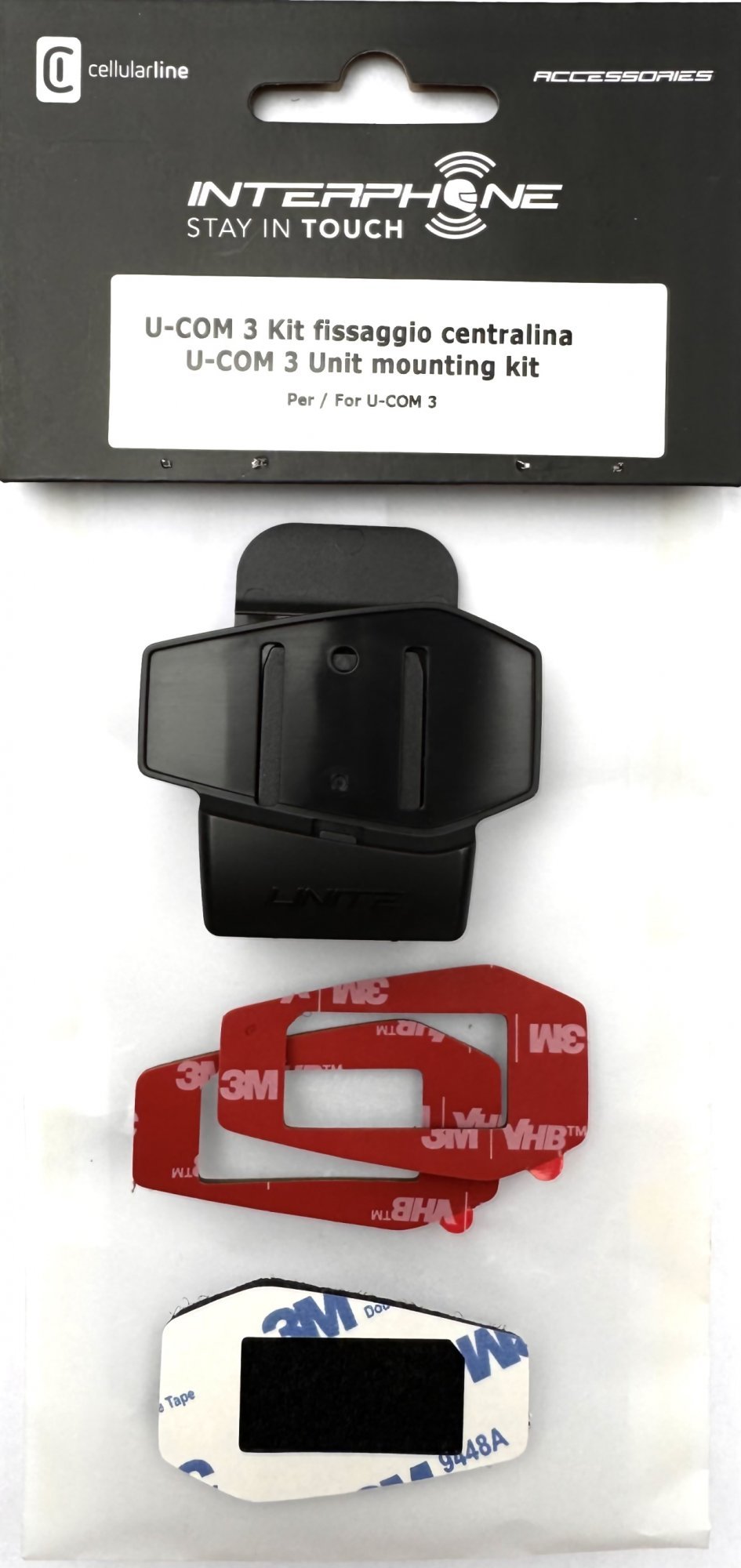 Interphone U-COM 3 – Náhradní sada uchycení