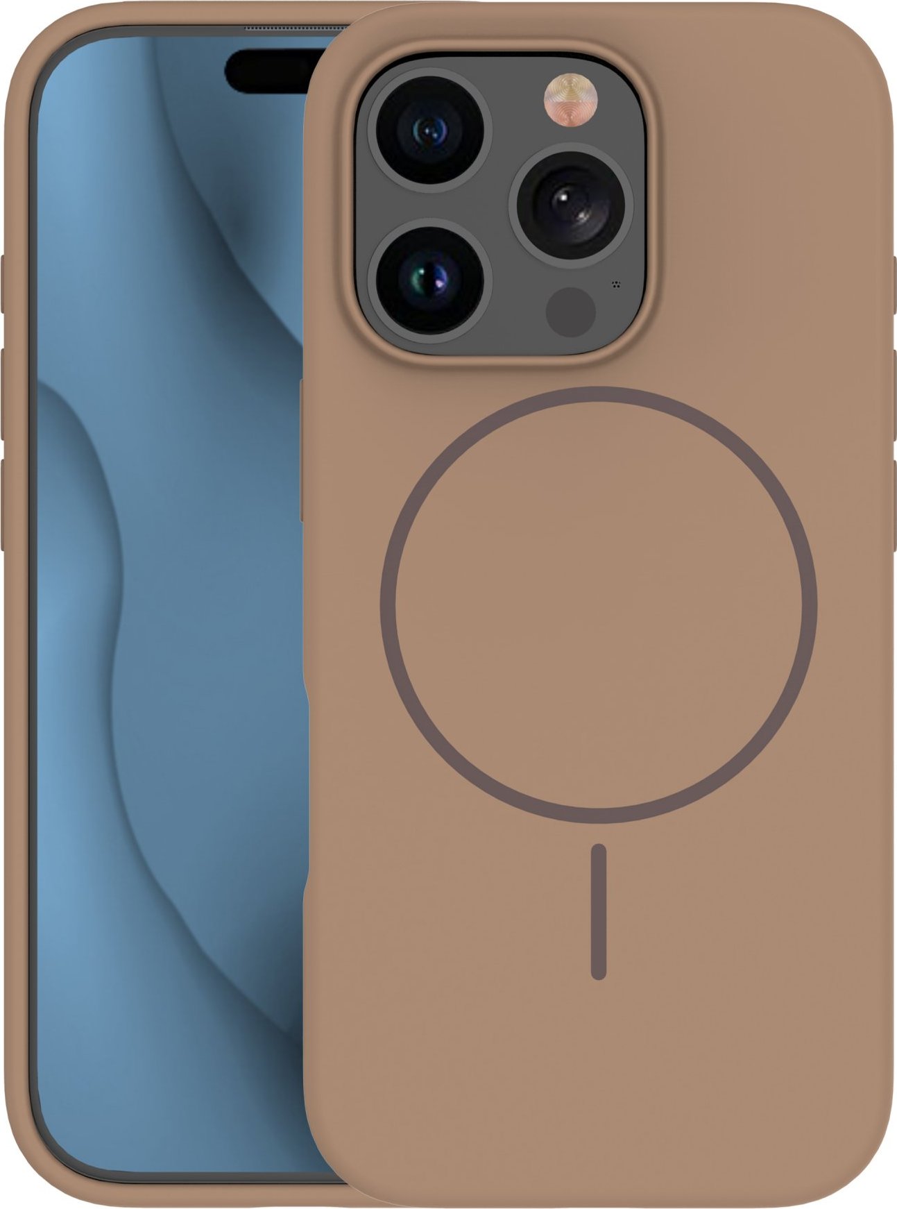 Silikonové pouzdro Thin Mag pro iPhone 16 Pro 6,3