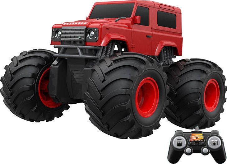 RC dálkově ovládané auto Double Eagle (červené) Land Rover (obojživelné) E343-003