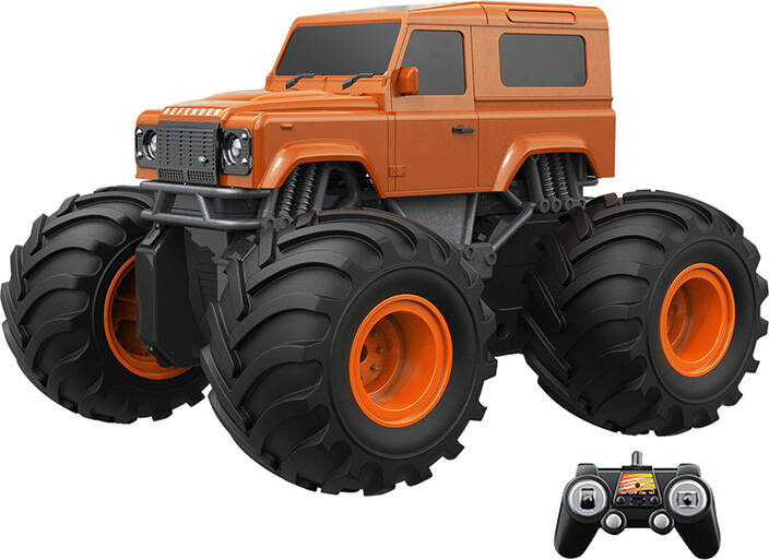 RC dálkově ovládané auto Double Eagle (oranžové) Land Rover (obojživelné) E343-003