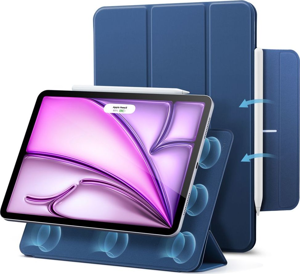 ESR REBOUND MAGNETIC IPAD PRO 12.9” 4 / 5 / 6 / 2020-2022 / AIR 13” 1 / 2 / 2024-2025 NAVY BLUE