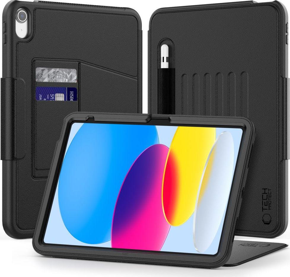 TECH-PROTECT SC PEN ARMOR IPAD 10.9” 10 / 2022 / 11” 11 / 2025 BLACK