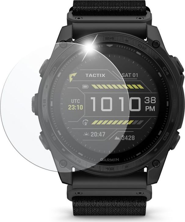 Ochranné tvrzené sklo FIXED pro smartwatch Garmin Tactix 8 51mm, 2 ks v balení, čiré