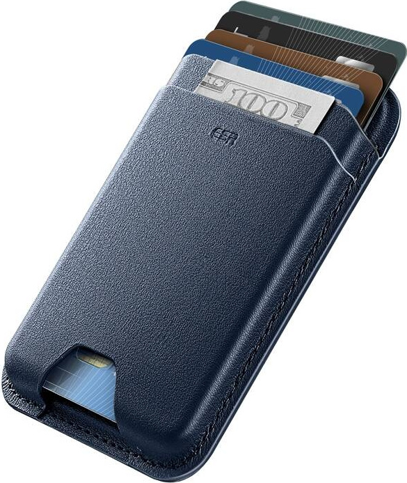 ESR CLASSIC RFID MAGNETIC WALLET MAGSAFE DARK BLUE