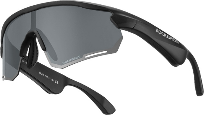 Sluneční brýle Rockbros SP251 Polarized s Bluetooth reproduktory (tmavé)