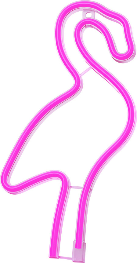 Neonové LED světlo Flamingo růžový Baterie + USB FLNE18 Forever Light