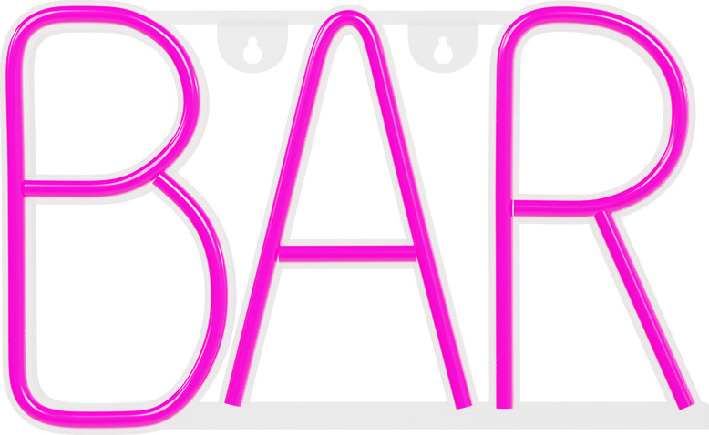 NEON LED BAR pink Baterie + USB FLNE24 Forever Light