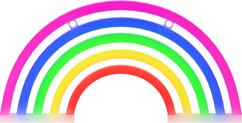 Neonové LED světlo RAINBOW 5 barev FLNE14X Forever Light