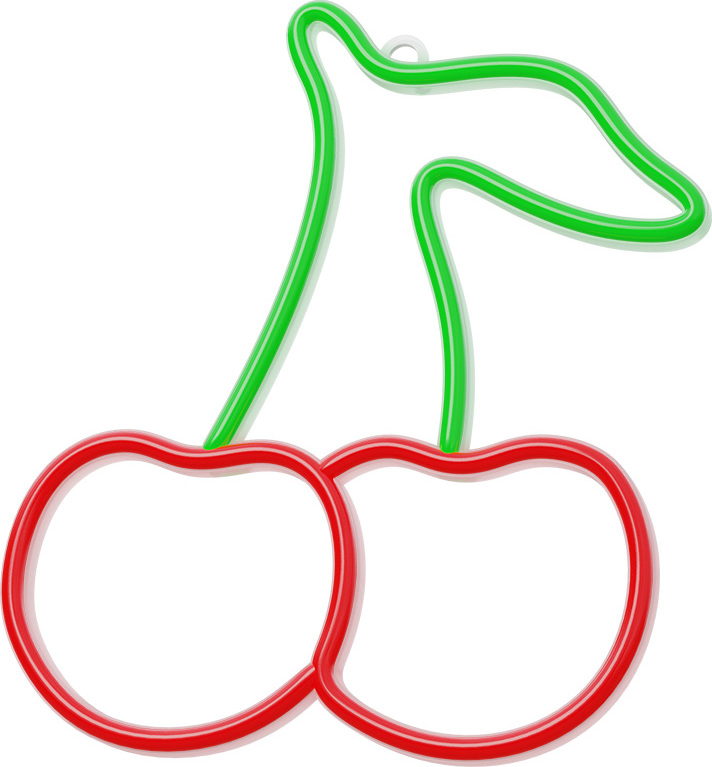 Neonové LED světlo CHERRY zelená červená NNE23 Neolia