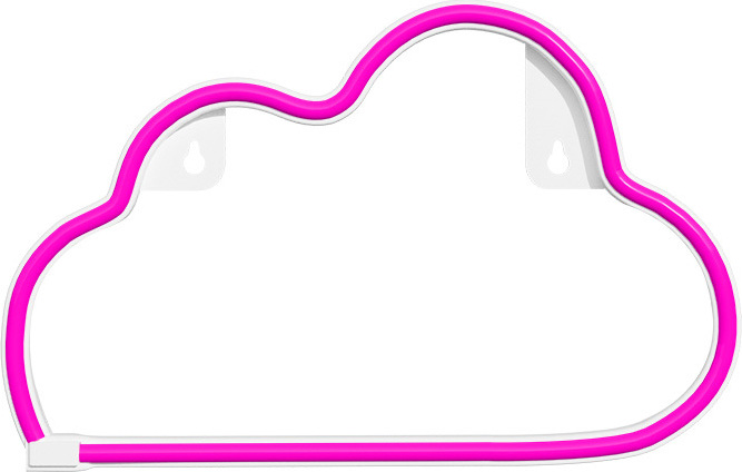 Neonové LED světlo CLOUD růžové NNE25 Neolia