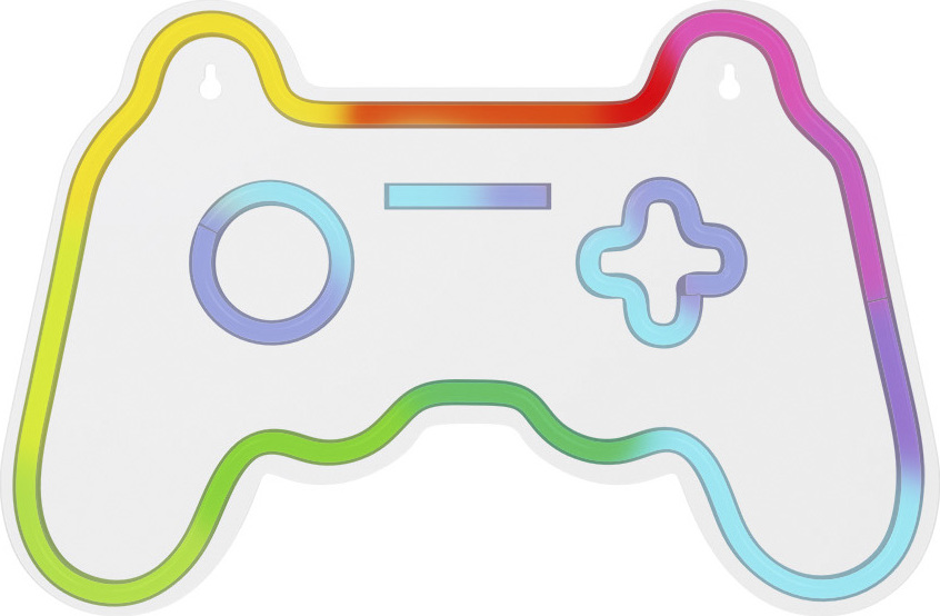 Neonové světlo LED RGB GAMEPAD FLRNE04 + dálkové ovládání Forever Light