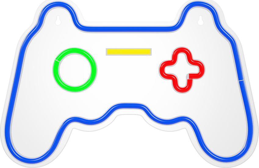Neonové světlo PLEXI LED GAMEPAD vícebarevný FPNE03X Forever Light