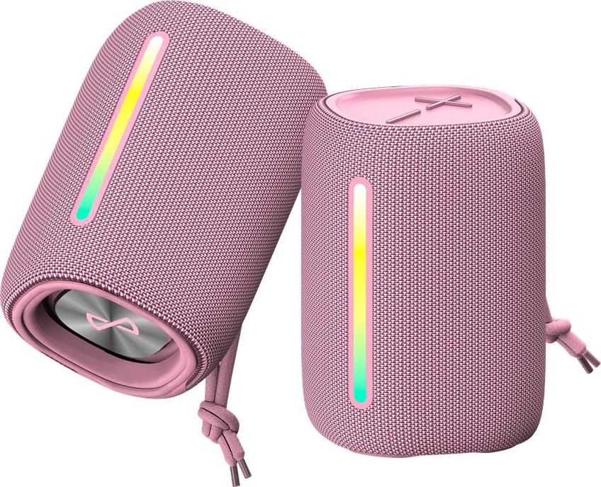 Bluetooth reproduktor Forever BS-10 LED růžový