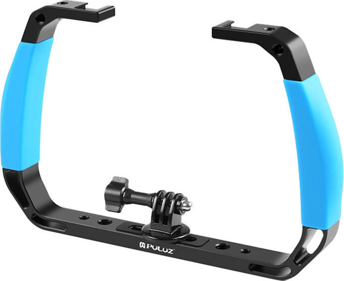 Podvodní potápěčský držák PULUZ pro akční kamery (modrý) - DJI, GoPro, INSTA360