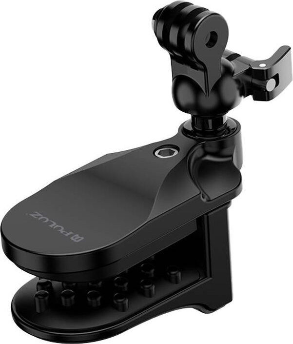 Držák na helmu PULUZ pro akční kamery (DJI Action, GoPro Hero)(černý)