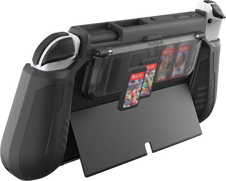 Ochranné pouzdro pro Nintendo Switch OLED Kiwi Home N19 Black s pouzdrem na hry