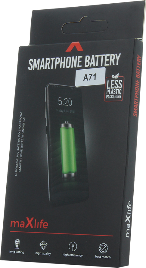 Baterie Maxlife pro Samsung Galaxy A71 A715 EB-BA715ABY 4500mAh