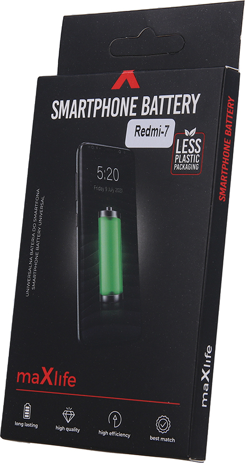 Baterie Maxlife pro Xiaomi Redmi 7 / Redmi Note 8 / 8T BN46 4000mAh