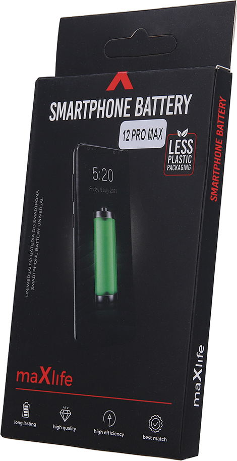 Baterie Maxlife pro iPhone 12 Pro Max 3687 mAh